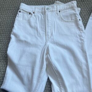 Abercrombie & Fitch Bright White Jeans